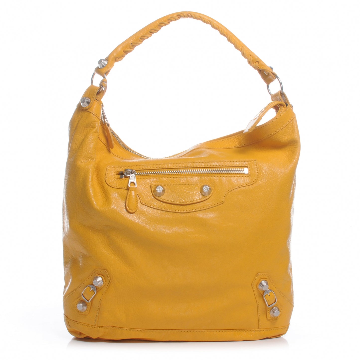 Agneau Giant 12 Silver Hardware Day Hobo Mangue