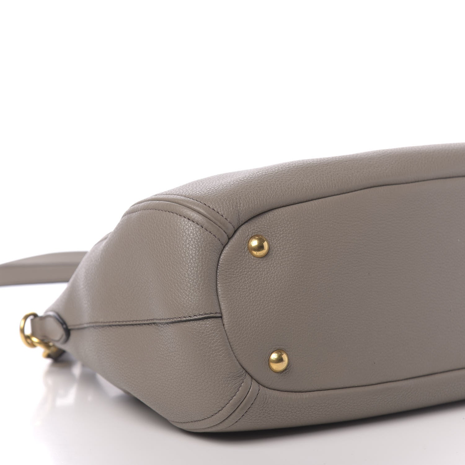 Prada Vitello Phenix Shoulder Bag Argilla 8 of 10