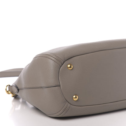 Prada Vitello Phenix Shoulder Bag Argilla 8 of 10