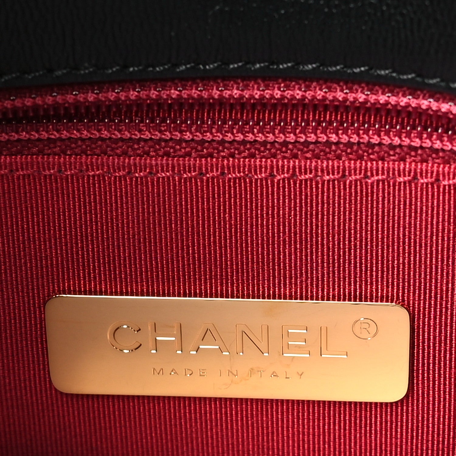 Chanel Lambskin Quilted Medium Chanel 19 Flap Black 6 of 10