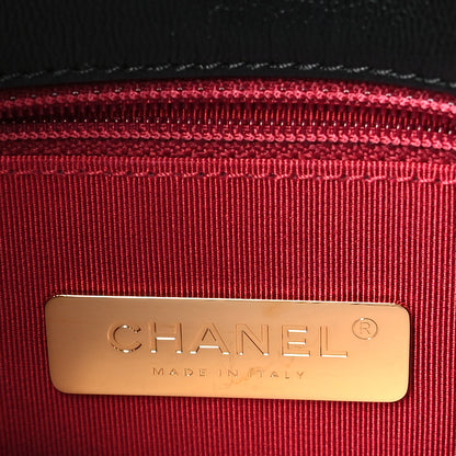 Chanel Lambskin Quilted Medium Chanel 19 Flap Black 6 of 10
