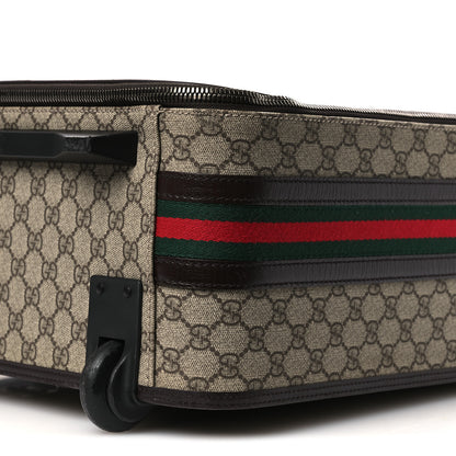 Gucci GG Plus Monogram Small Web Trolley Brown 9 of 12