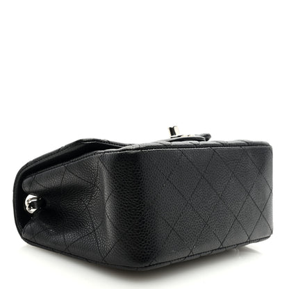 Chanel Caviar Quilted Mini Square Flap Black 4 of 9