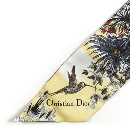 Christian Dior Silk Toile De Jouy Carnivora Mitzah Scarf 2 of 3