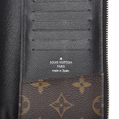Louis Vuitton Monogram Macassar Vertical Zippy Wallet 5 of 6