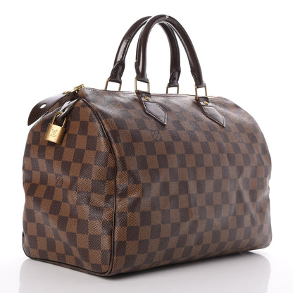Louis Vuitton Damier Ebene Speedy 30 3 of 7