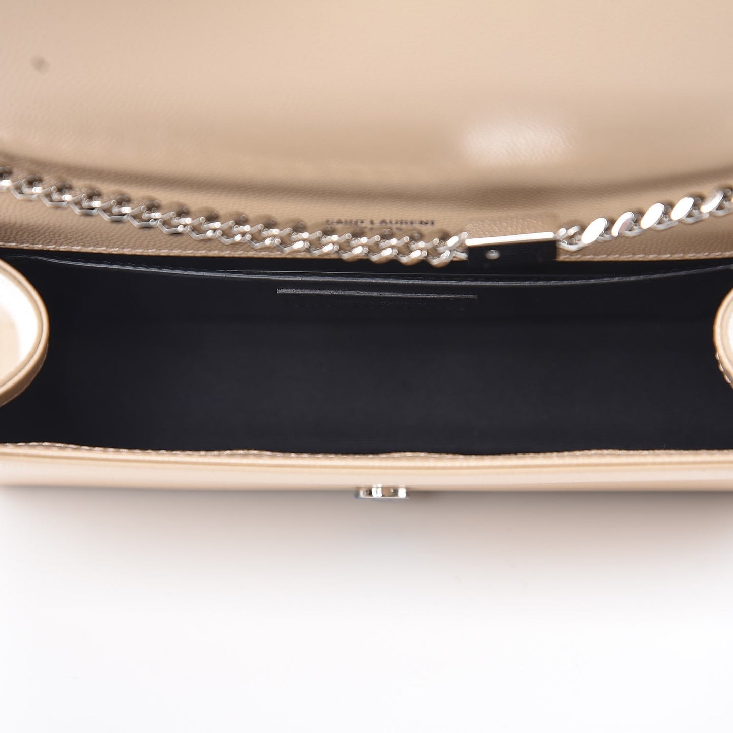 Grain De Poudre Medium Monogram Kate Satchel Nude Powder