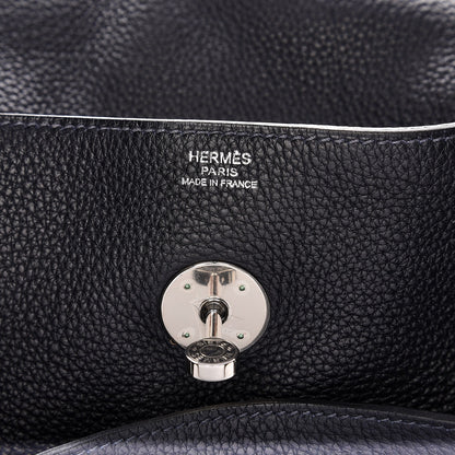 Hermes Taurillon Clemence Lindy 34 Indigo 5 of 11