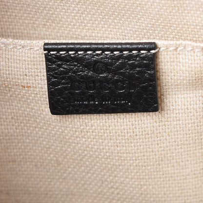 Gucci Pebbled Calfskin Soho Chain Backpack Black 6 of 7