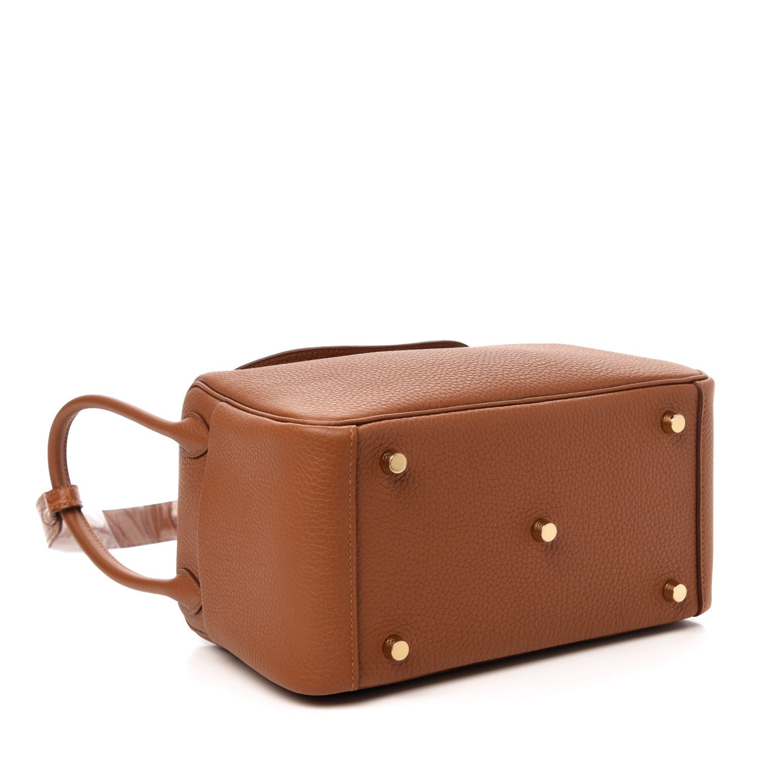 Hermes Taurillon Clemence Matte Niloticus Crocodile Touch Lindy 26 Gold 4 of 11