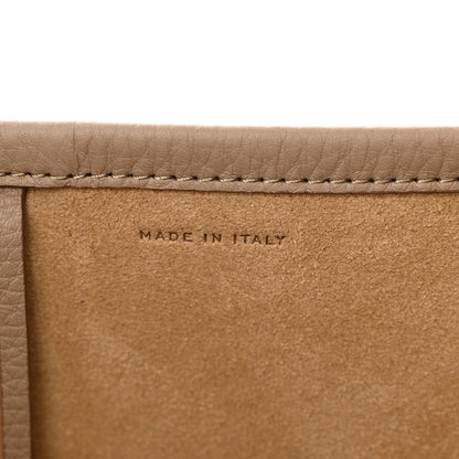 The Row Grained Calfskin Medium N/S Park Tote Dark Taupe 7 of 10