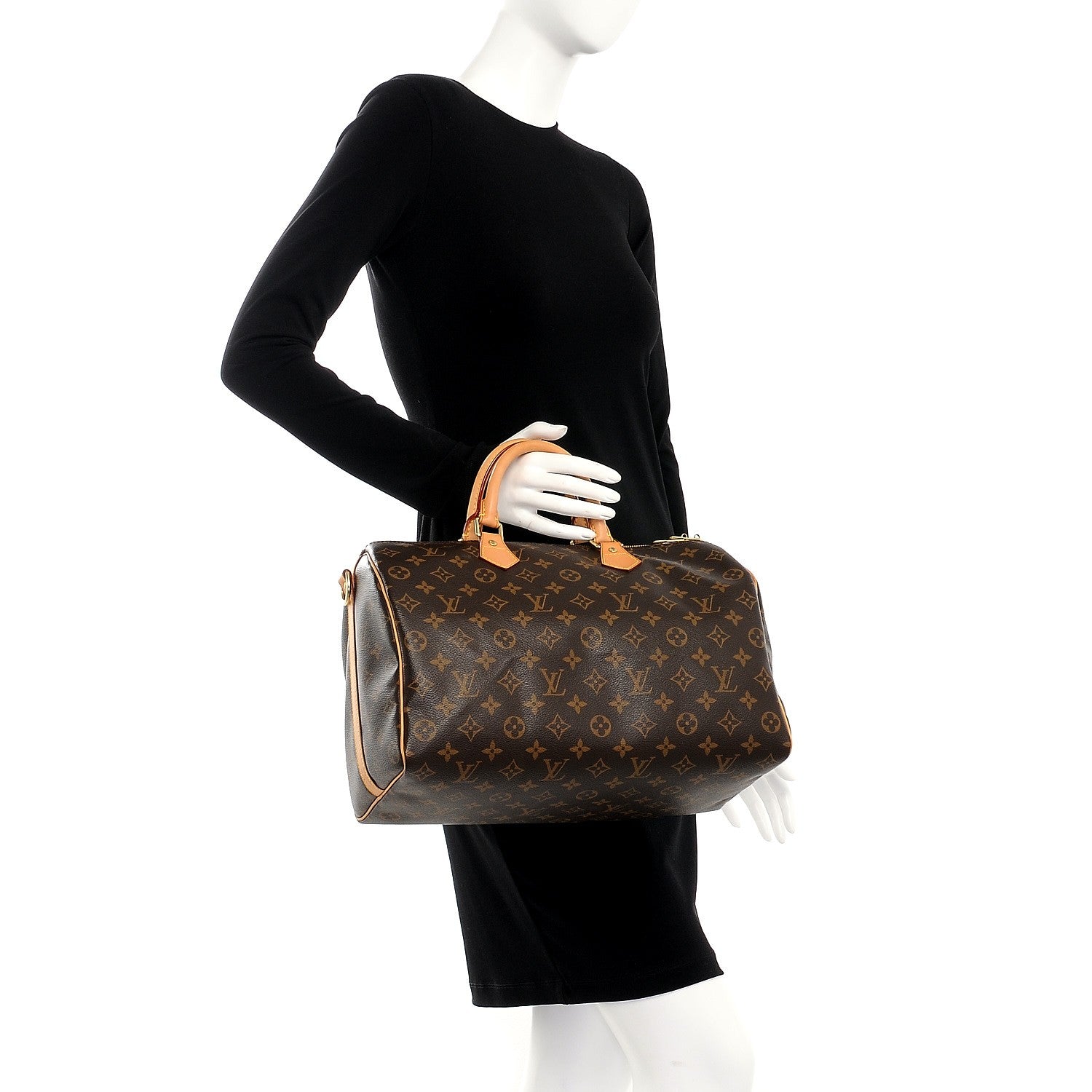 Louis Vuitton Monogram Speedy Bandouliere 35 3 of 9