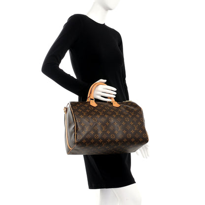 Louis Vuitton Monogram Speedy Bandouliere 35 3 of 9