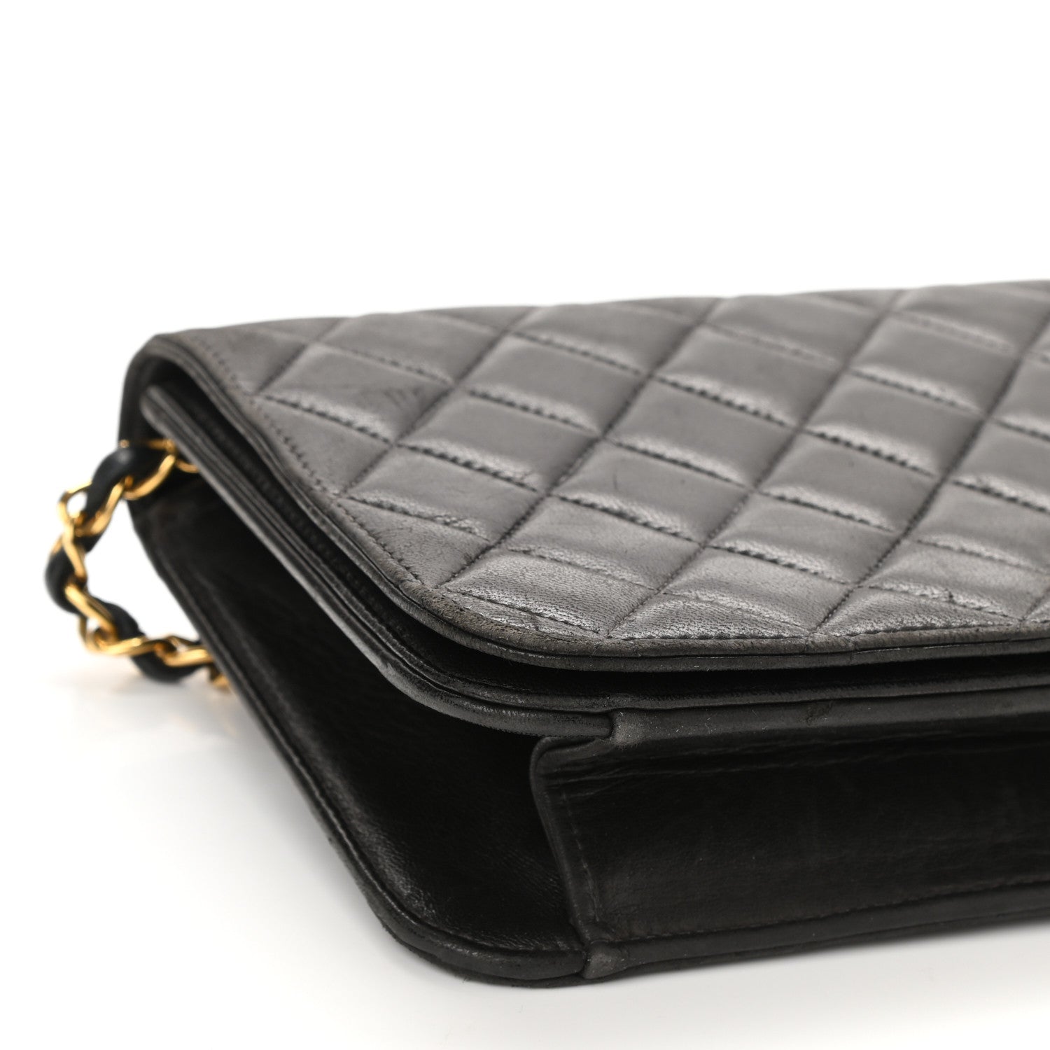 Chanel Lambskin Quilted Small Single Flap Bag Black 10 of 11