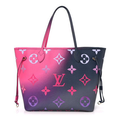 Louis Vuitton Monogram Giant Spring In The City Neverfull MM Midnight Fuchsia 1 of 10