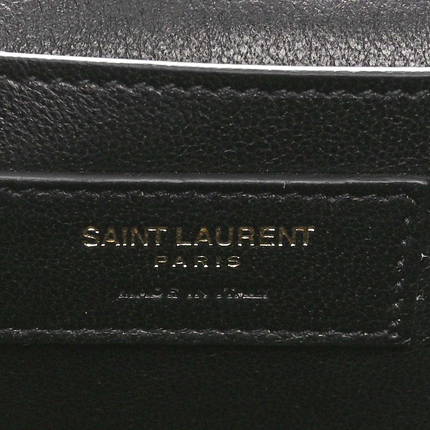 Smooth Calfskin Spontini Saddle Bag Black