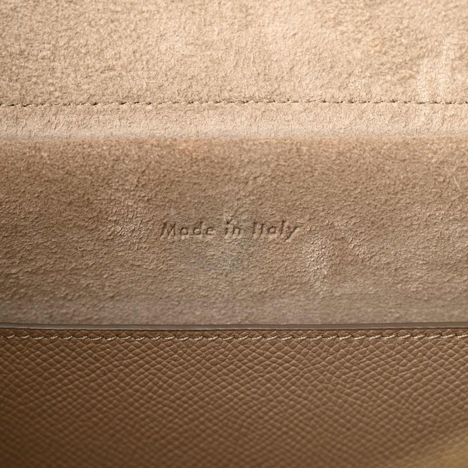 Celine Grained Calfskin Micro Belt Bag Light Taupe 6 of 16