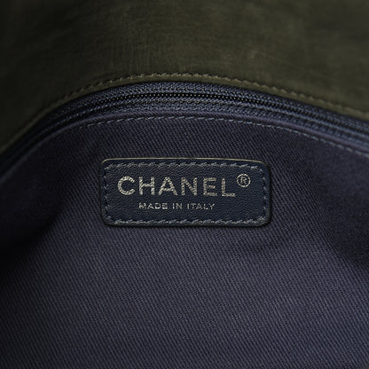 Chanel Iridescent Calfskin Small New Bubble Quilt Flap Black 5 of 10