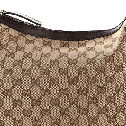Gucci Monogram Medium Charlotte Hobo Brown 8 of 16