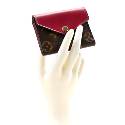 Louis Vuitton Monogram Zoe Wallet Fuchsia 2 of 7