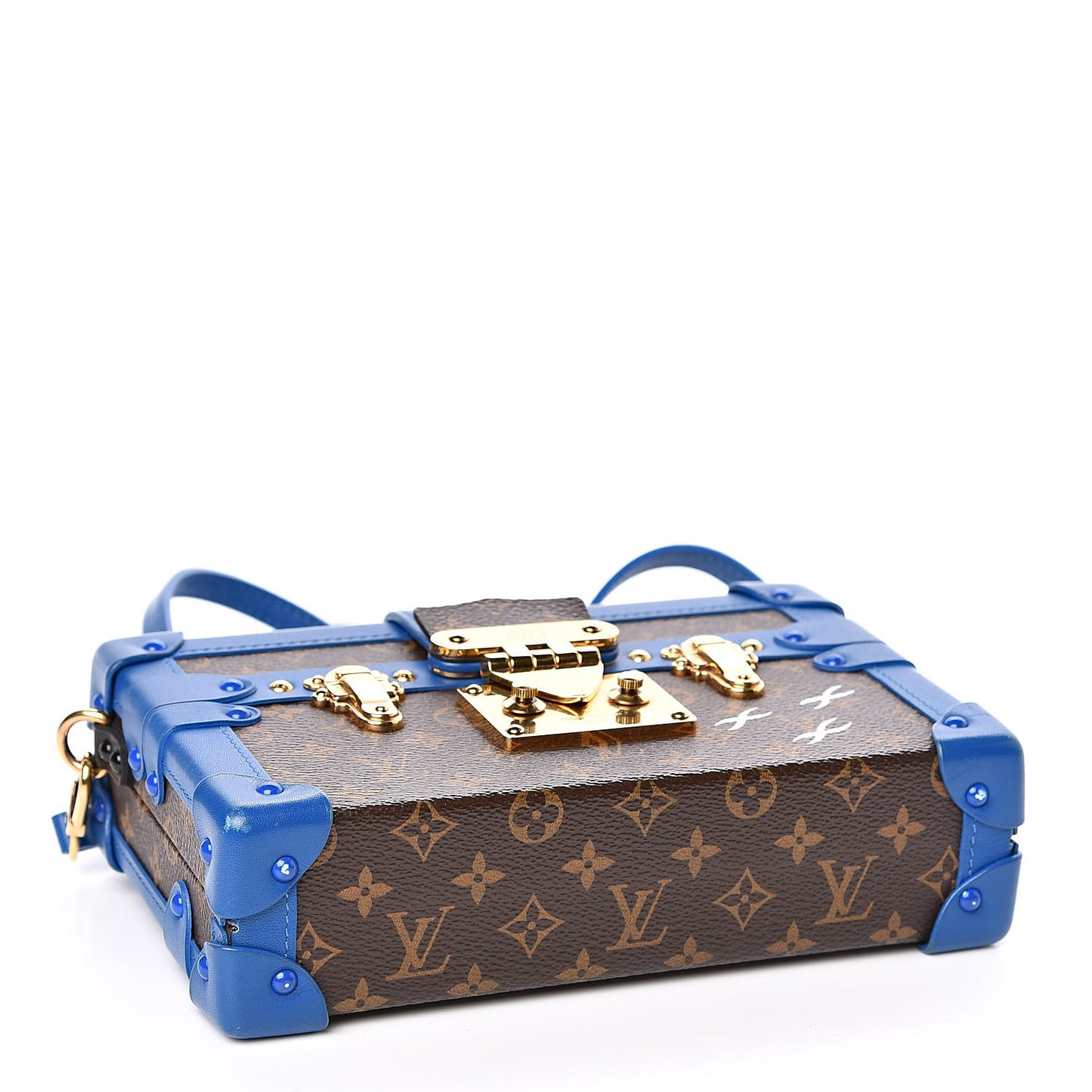 Monogram Petite Malle Blue Royal