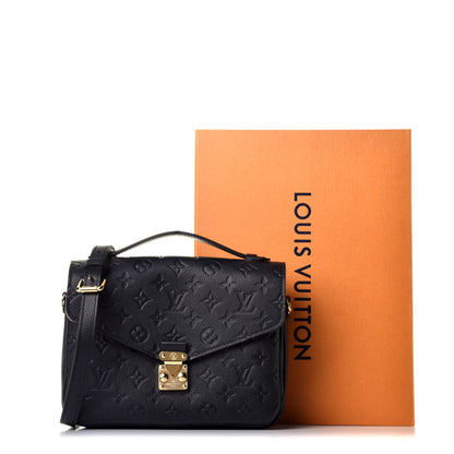 Louis Vuitton Empreinte Pochette Metis Black 9 of 9