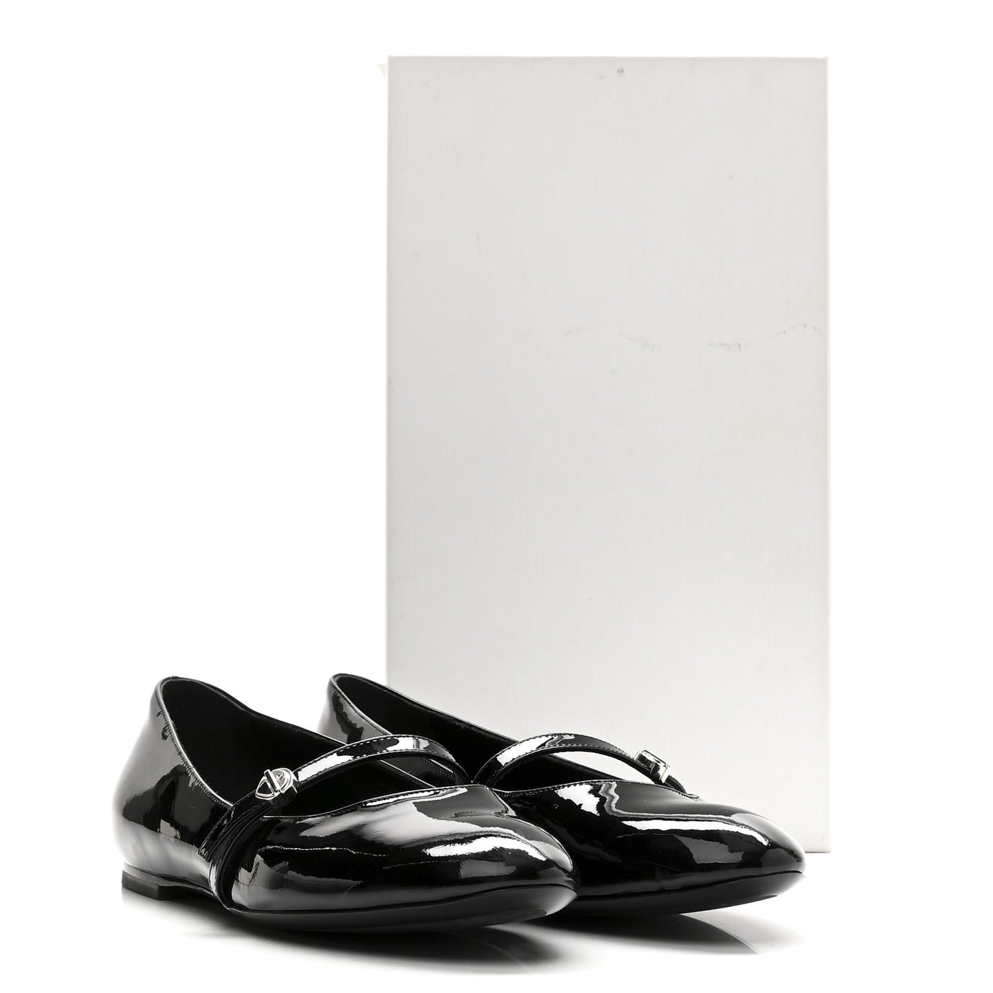 Patent Uniformes Ballet Flats 37 Black