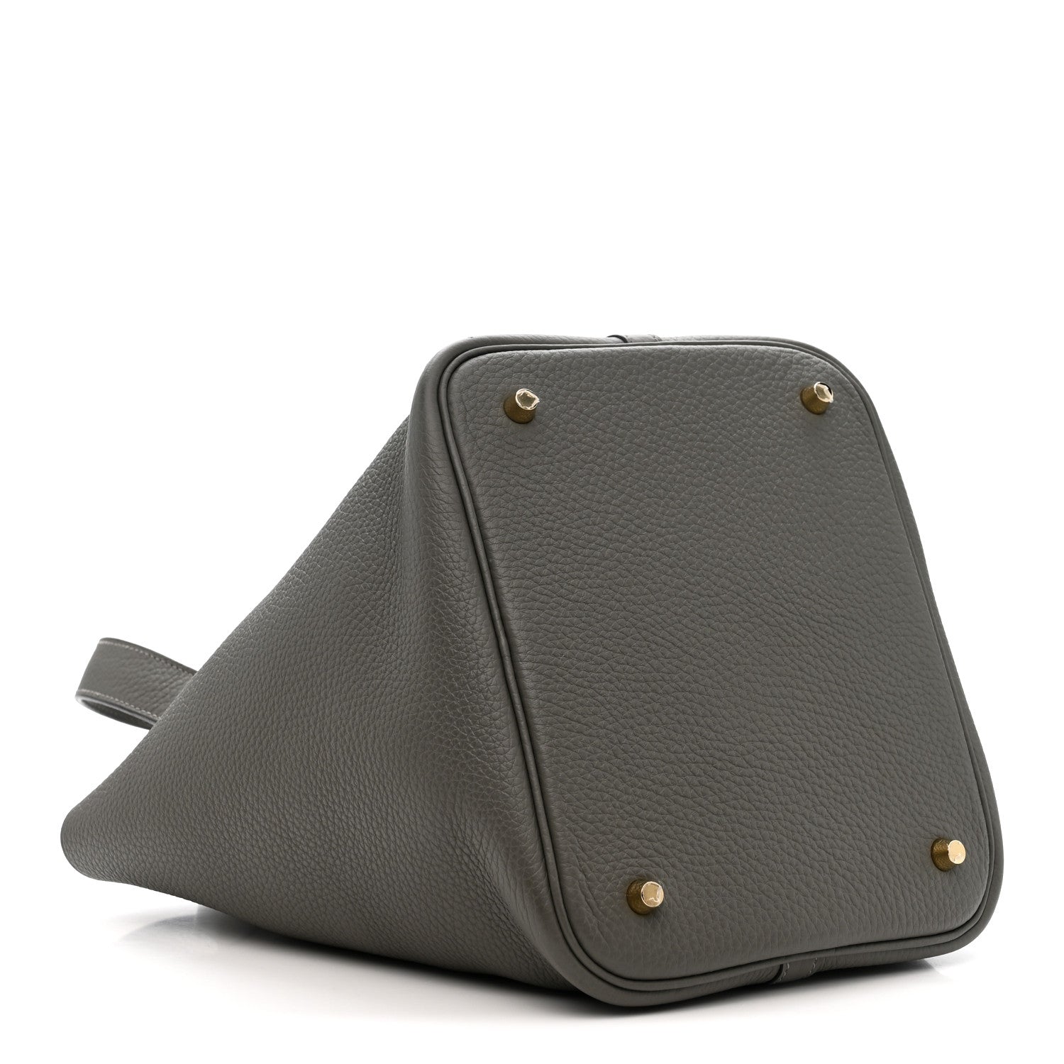 Hermes Taurillon Clemence Picotin Lock 22 MM Etain 3 of 10