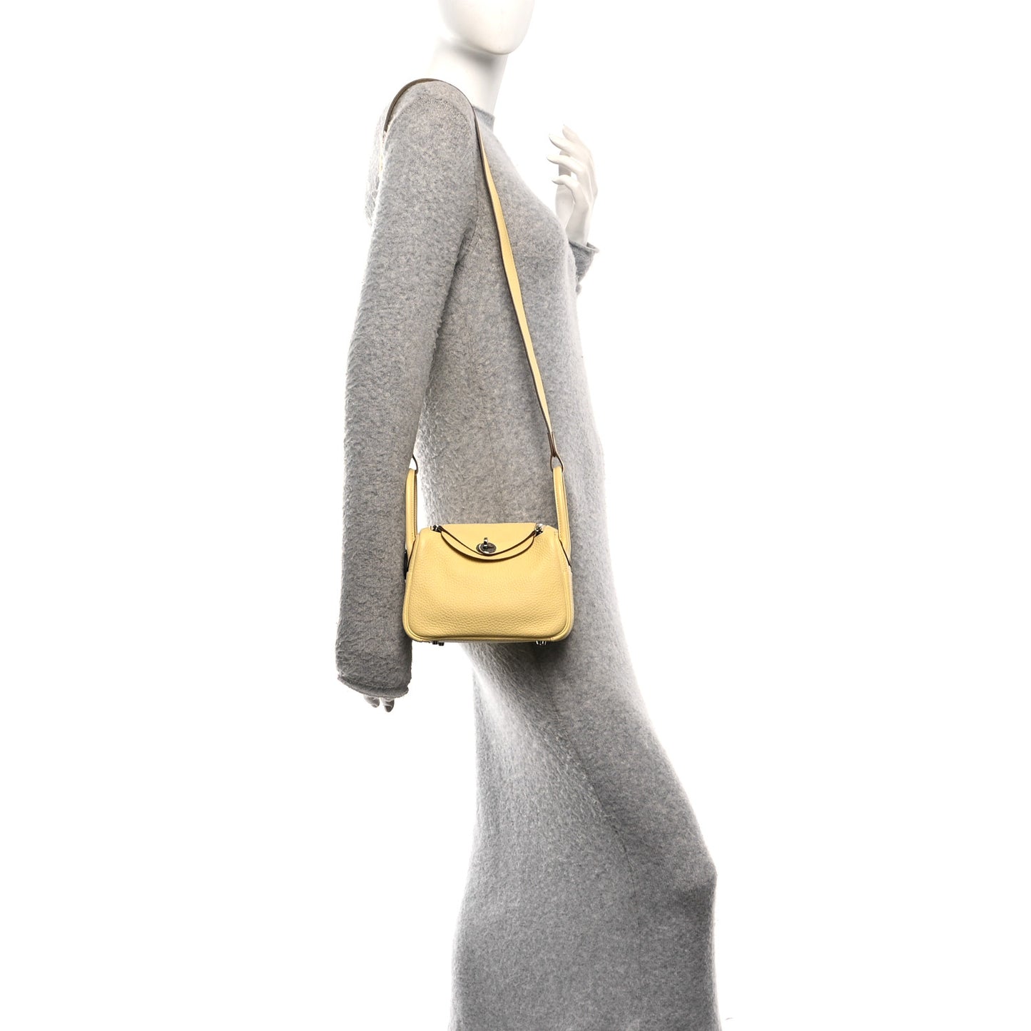 Taurillon Clemence Verso Mini Lindy 20 Jaune Poussin Craie