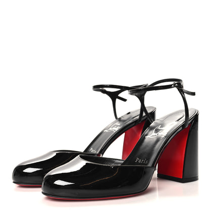 Christian Louboutin Patent Jane 85 Pumps 39.5 Black 3 of 7