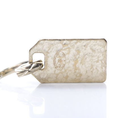 Chanel CC Tag Drop Earrings Gold 4 of 5