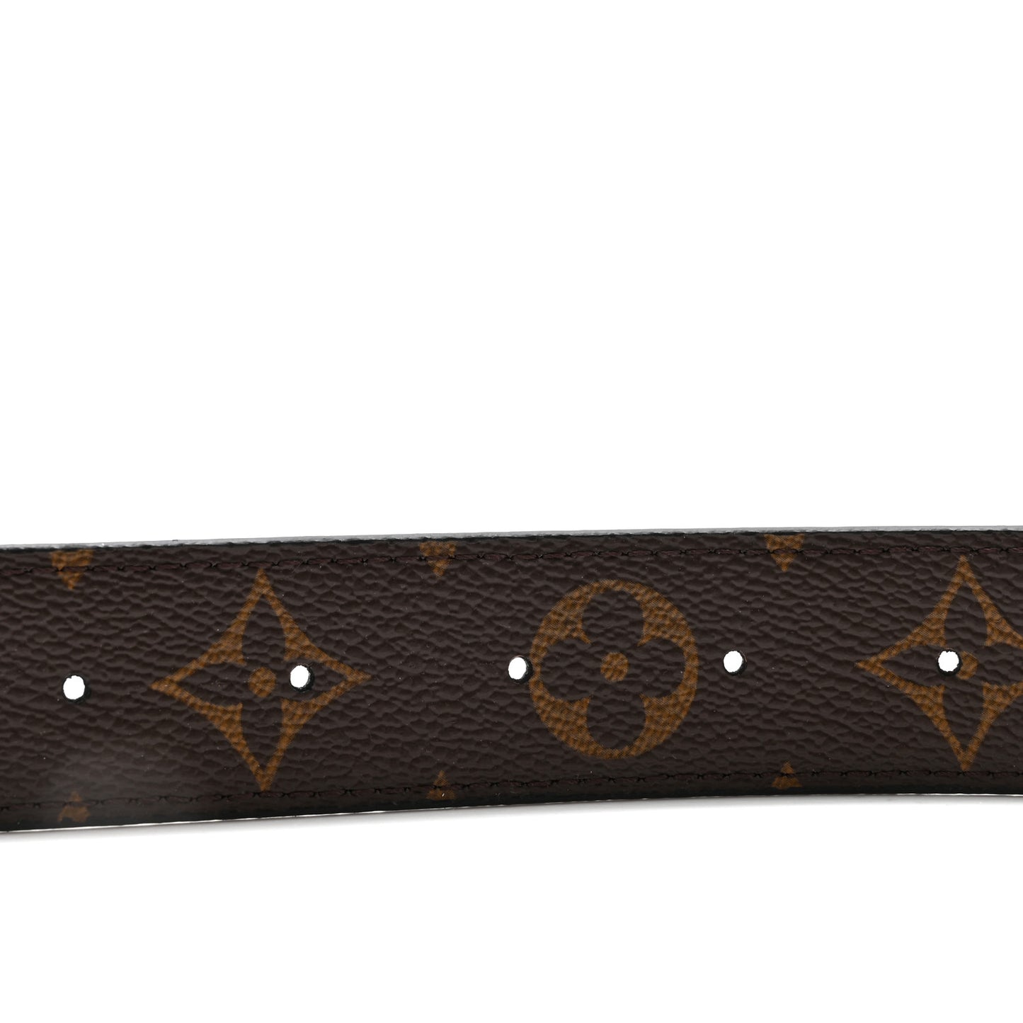 Calfskin Monogram 30mm Pretty LV Reversible Belt 90 36 Black