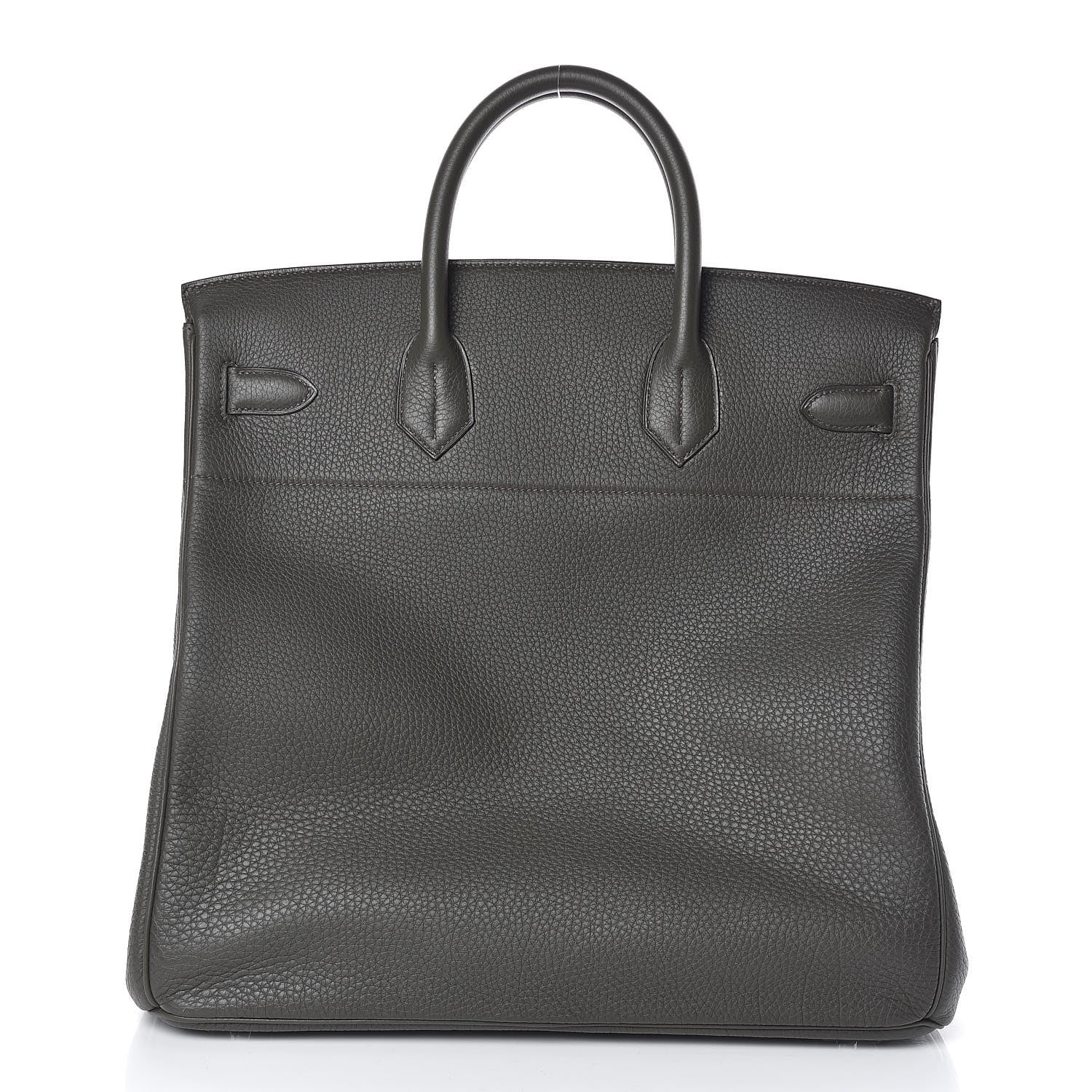Hermes Taurillon Clemence HAC Birkin 40 Vert De Gris 4 of 30