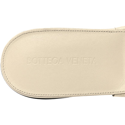 Bottega Veneta Nappa Quilted Rubber Lido Flat Sandals 39 Sea Salt 7 of 7