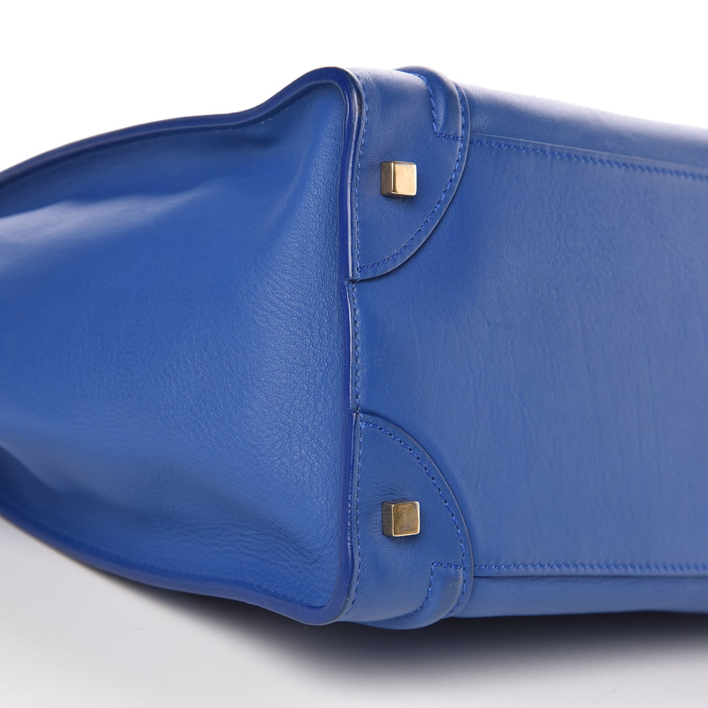 Smooth Calfskin Mini Luggage Royal Blue
