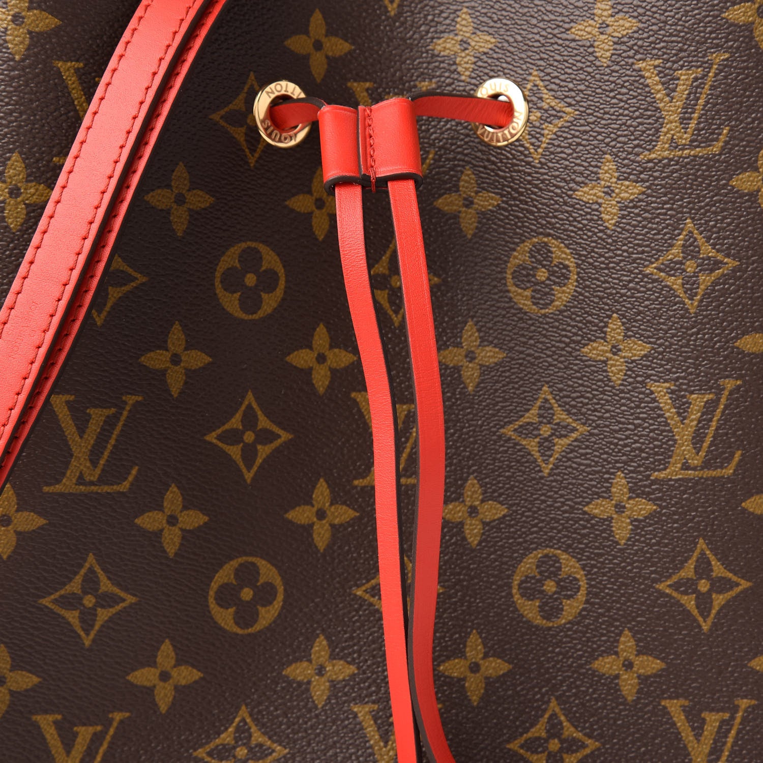 Louis Vuitton Monogram Neonoe MM Coquelicot 10 of 11