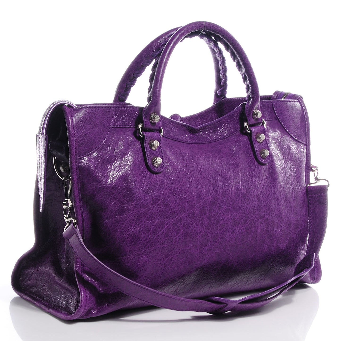 Agneau Giant 12 Silver Hardware City Ultraviolet
