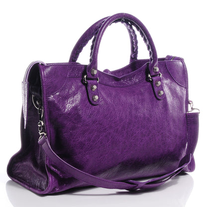 Balenciaga Agneau Giant 12 Silver Hardware City Ultraviolet 3 of 9
