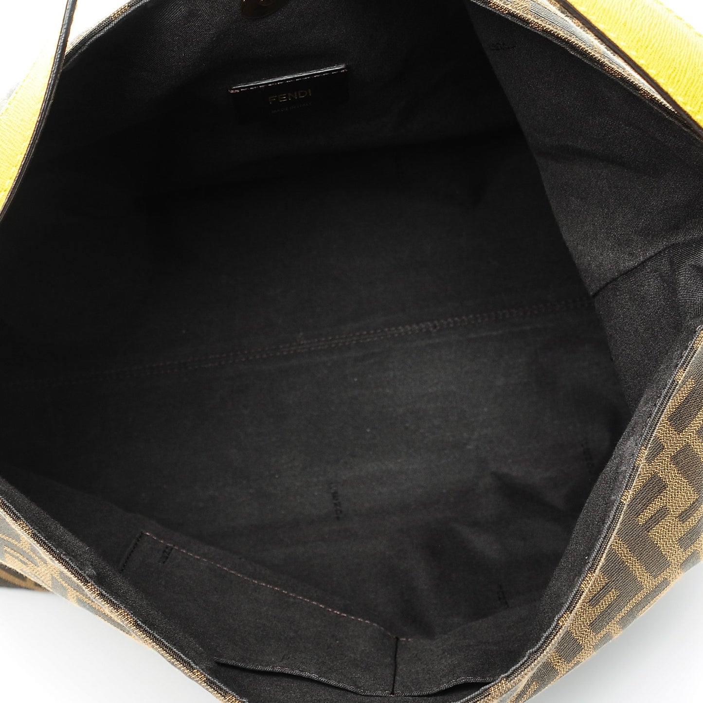 Zucca Vitello Elite Large Hobo Tobacco Ocra Moro Black