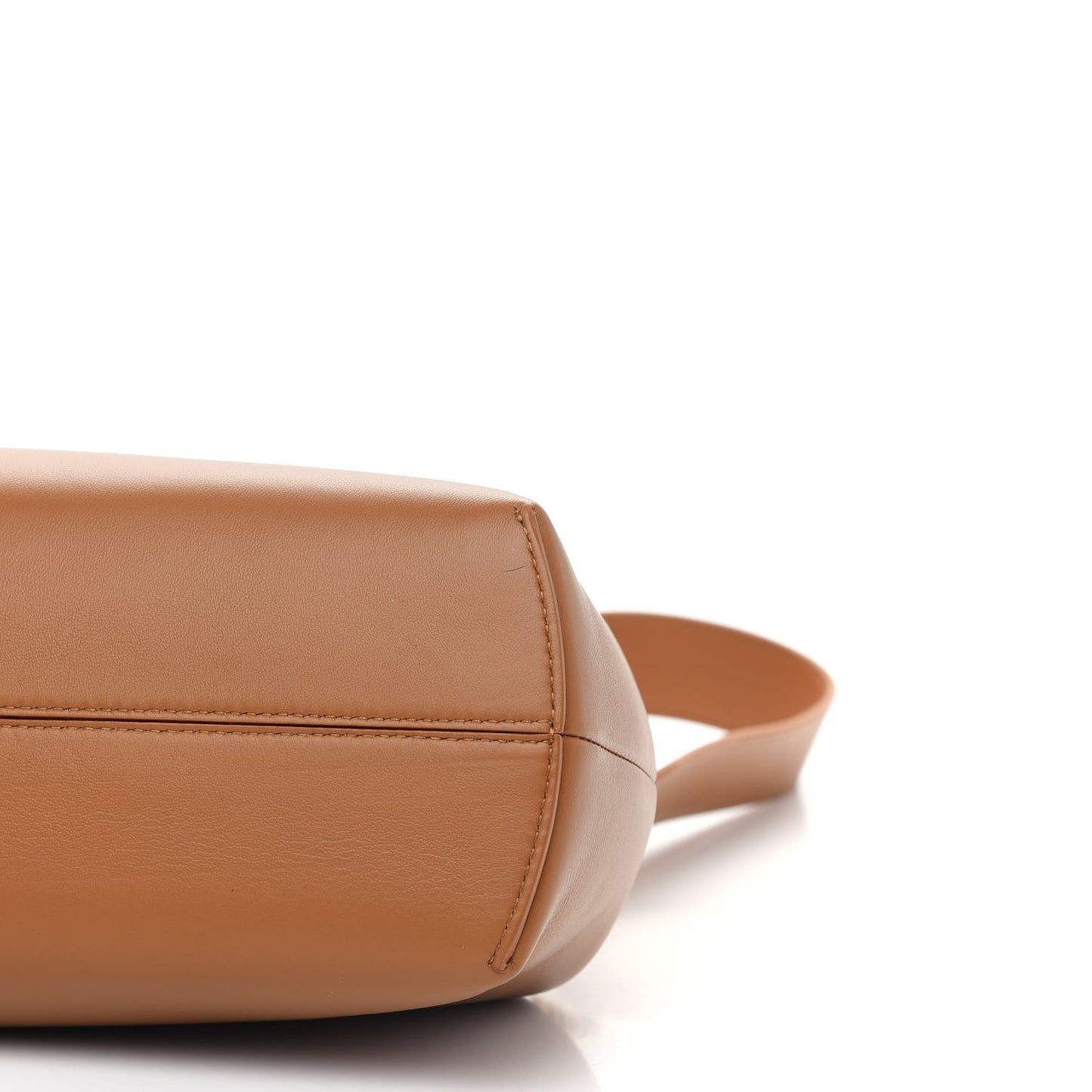 Shiny Nappa Medium Fendi First Caramello