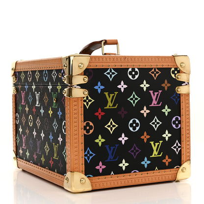 Louis Vuitton Monogram Multicolor Boite Flacons Beauty Train Trunk Case Black 4 of 11