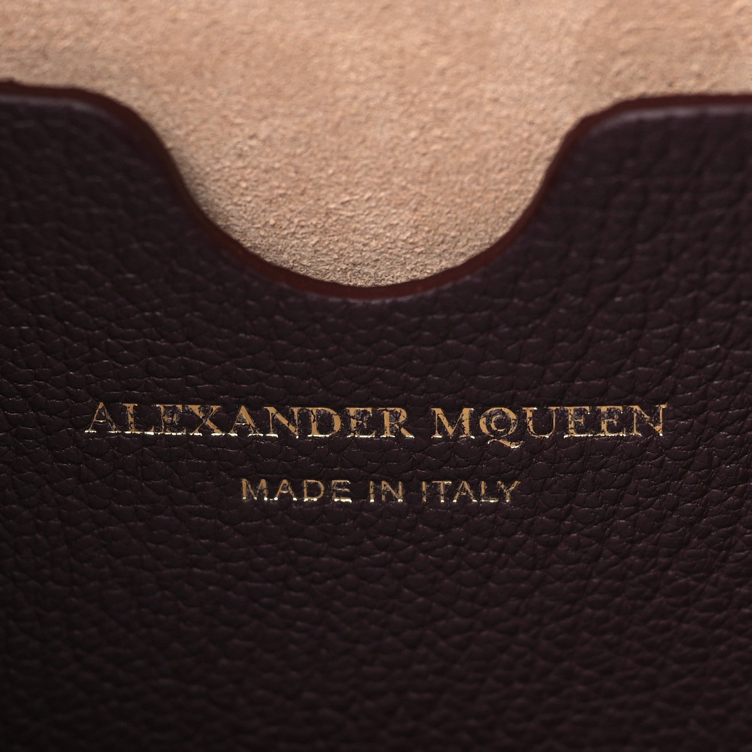 Alexander McQueen Fine Grain Goatskin Box Shoulder Bag 19 Bordeaux 6 of 10