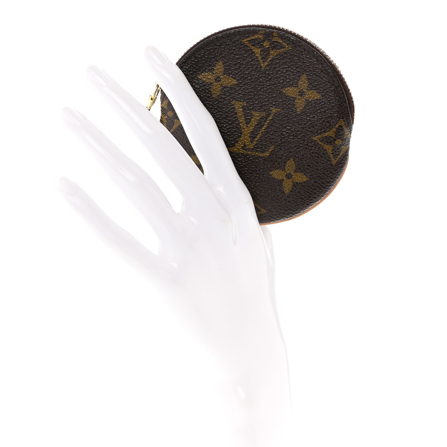 Louis Vuitton Monogram Round Coin Purse 2 of 7