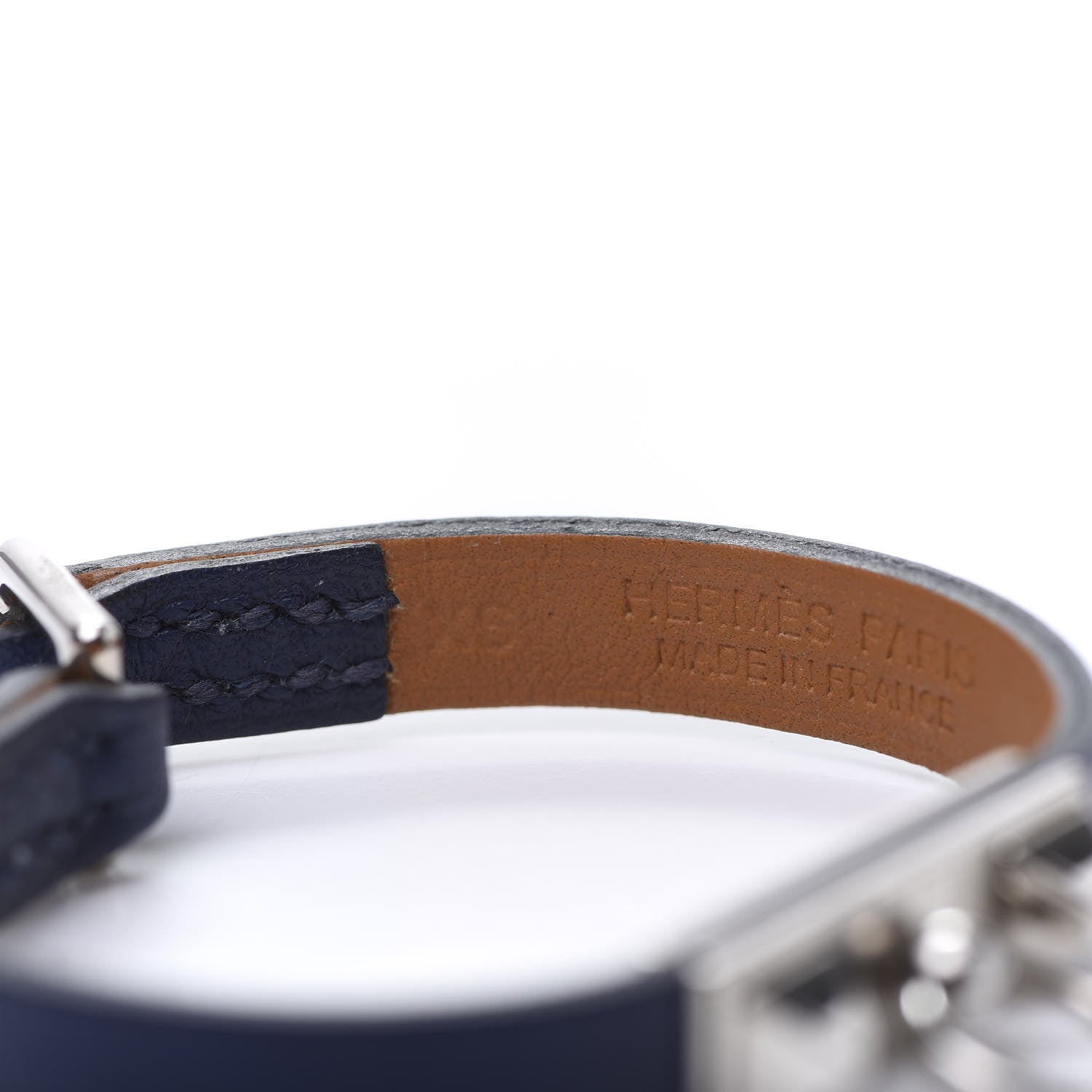 Hermes Swift Micro Rivale Bracelet XS Bleu Saphir 6 of 6