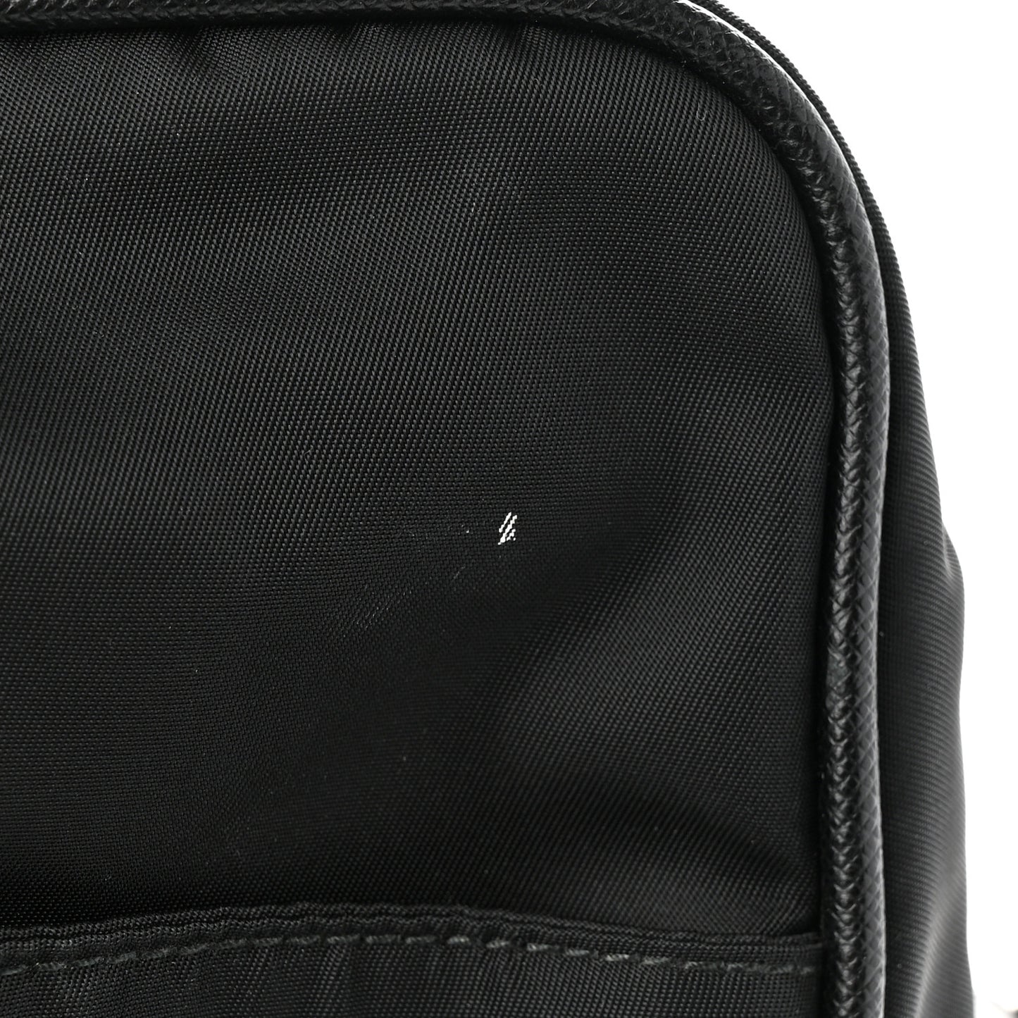 Tessuto Nylon Saffiano Briefcase Black