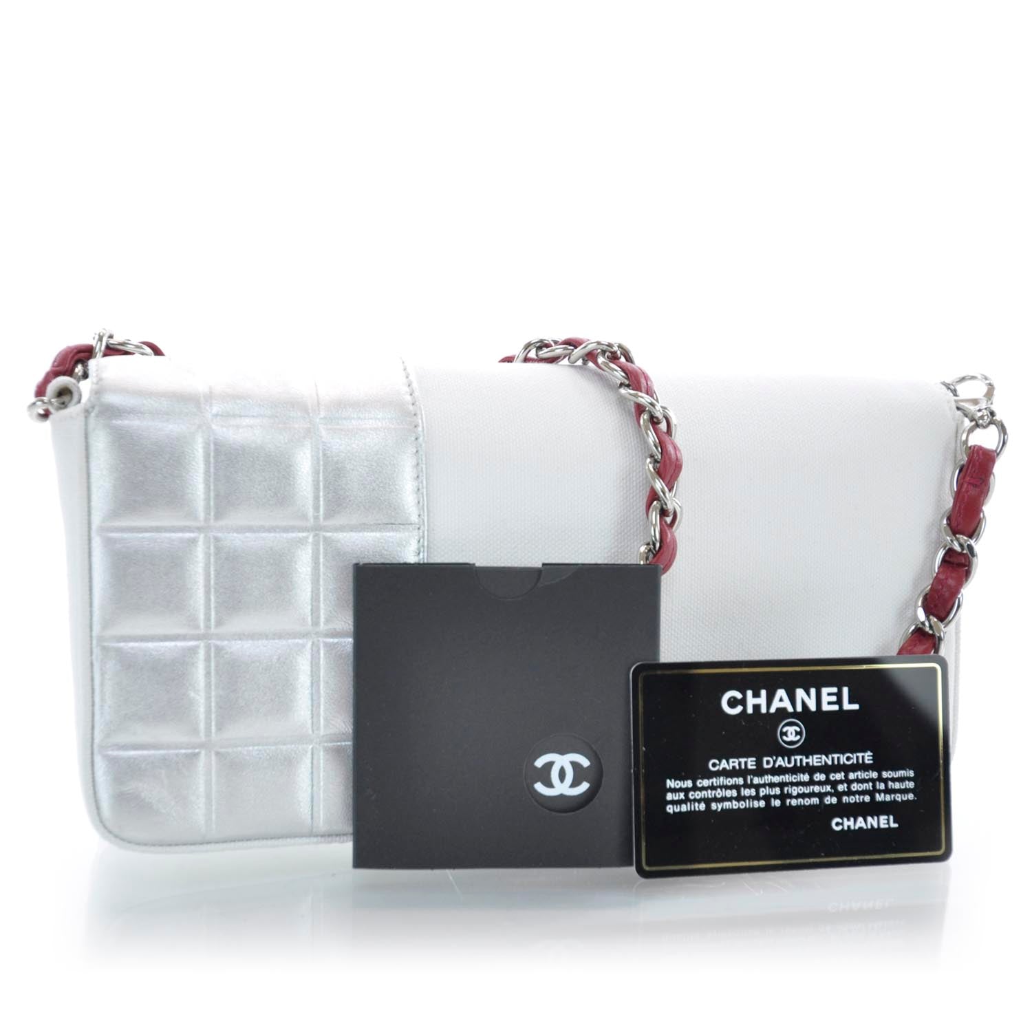 Chanel N°5 Foil Quilted Flap Bag 3 of 9