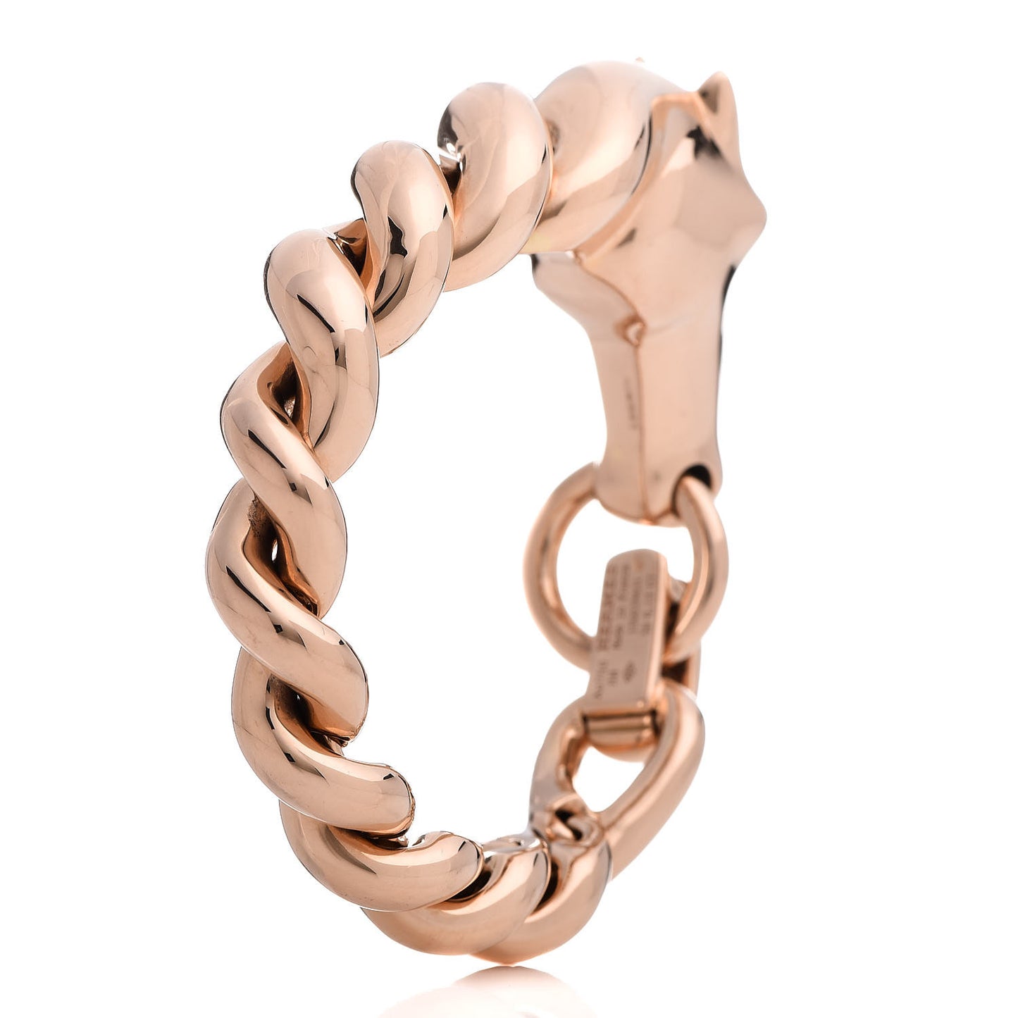 18K Rose Gold Diamond MM Galop Bracelet SH