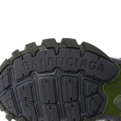 Balenciaga Mesh Rubber Tri-Color Womens Track Sneakers 38 Kaki Dark Grey Green 8 of 11