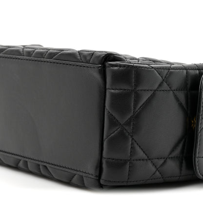 Christian Dior Lambskin Macrocannage Medium D-Dream Bag Black 9 of 10