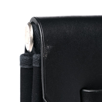 Hermes Toile Vache Hunter Herbag 50 Black 15 of 19